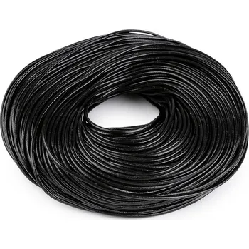 Kožená šňůrka kulatá Ø3 mm metráž