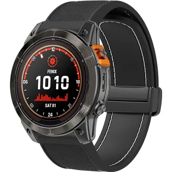 Příslušenství k chytrým hodinkám TVC Band Garmin Fenix 7X Barva: Černá