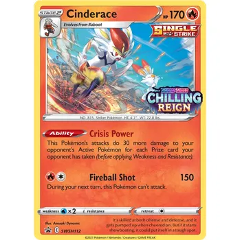 Karetní hra Cinderace SWSH112 - SWSH Black Star Promos