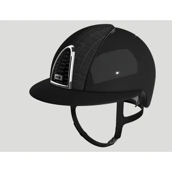 Helma na motorku Přilba Kep cromo shine polo/front galassia M černá