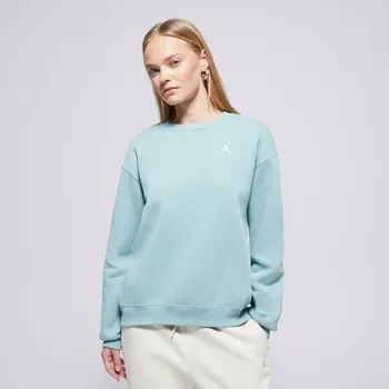 Dámská mikina Jordan Mikina W J Brk Flc Crew 24 Tyrkysový S