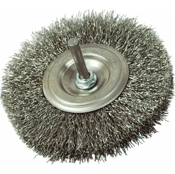 Drátěný kartáč Szczotpol Kotoučový kartáč se stopkou o průměru 6 mm. 60 mm A09