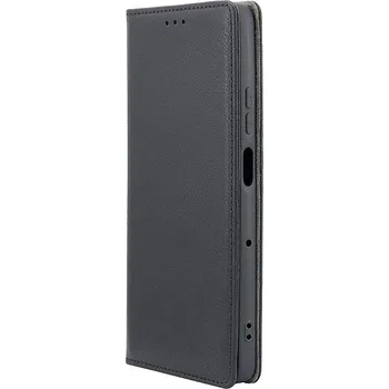 Pouzdro na mobilní telefon AlzaGuard Book Flip Case pro Motorola Moto G75 5G černé