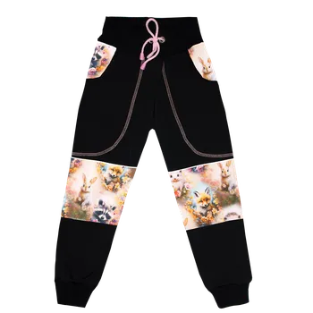 Softshellové kalhoty s fleecem - Zvířátka Velikost: 122