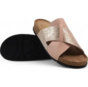 Dámské pantofle DÁMSKÉ PANTOFLE BATZ MARINA PEACH Barva: Oranžová, Velikost: 36