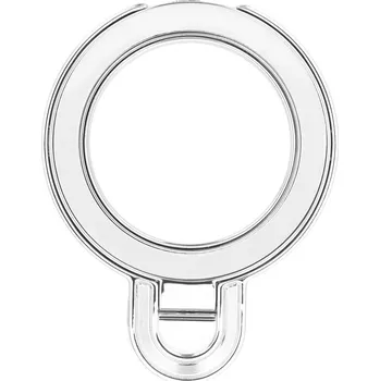 Stojan na telefon CIRCLE - nalepovací - stříbrný