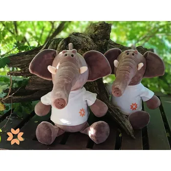 plyšák Pomáháme žít lépe Plyšový SLON v tričku