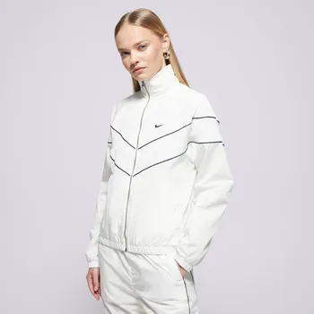 Dámská bunda Nike Bunda W Nsw Nk Wr Wvn Uv Fz Jkt Krémová M