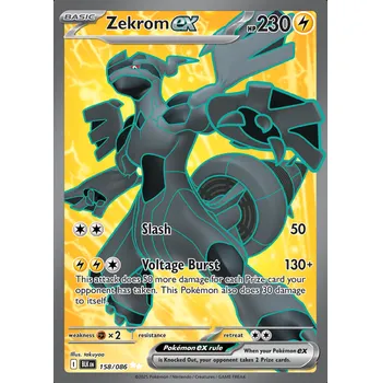 Karetní hra Zekrom ex 158/182 - Black Bolt