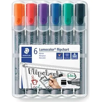 Vícebarevné fixy na papír Staedtler 6 ks