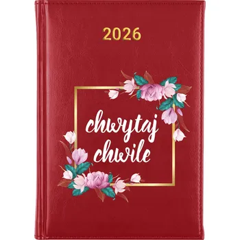 Kalendář Knižní kalendář 2026 A5 červený
