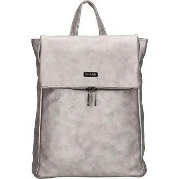 Městský batoh Charm London Bayswater 23090 Dark silver
