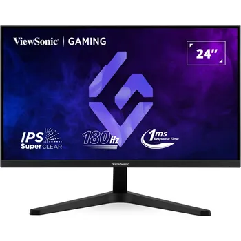 Monitor ViewSonic VX24G1-HD 24" 16:9 (23.8") 1920 x 1080 SuperClear® IPS, 180Hz, 1ms MPRT, 2 HDMI, DisplayPort, HDR10 VX24G1-HD