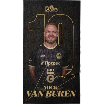 JAKO Ručník s hráčem Van Buren vel. 1, černá