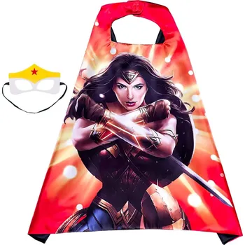 Karnevalový kostým FunCo Dětský karnevalový převlek Superhrdinka Wonder Woman 2v1