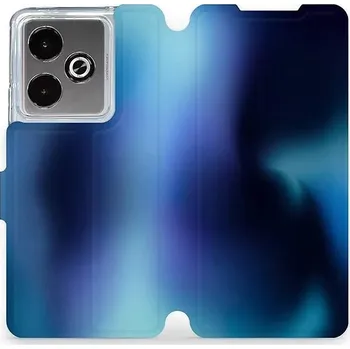 Pouzdro na mobilní telefon Mobiwear Flip knížkové pro Realme GT 7T - Modrý odstín