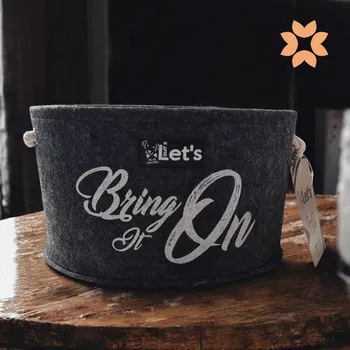 Hračka pro psa Vědro - Let's Sleep Bring it On Barva: antracit