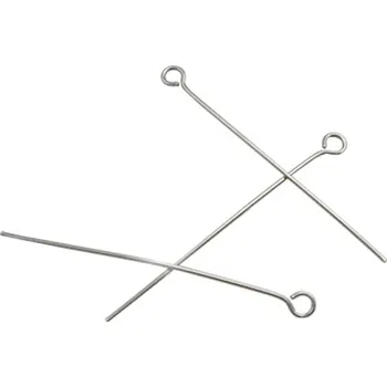 Materiál na výrobu šperku Ketlovací 40x0,5mm jehly z chirurgické oceli 250Ks - 250Ks