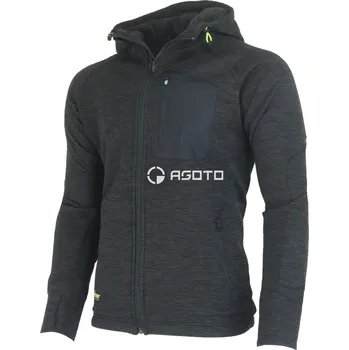 Pánská mikina SNICKERS FlexiWork Mesh černá pánská mikina L