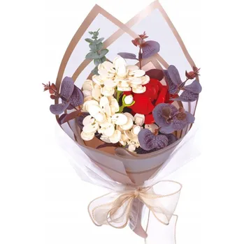 ostatní stavebnice Stavebnice fialová kytice květin