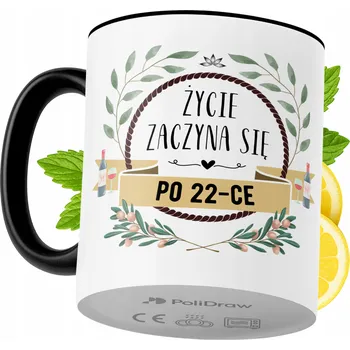 Hrnek Polidraw Hrnek Polidraw Narozeniny33 keramika 330 ml