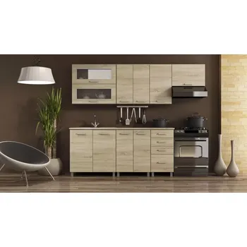 Kuchyňská linka Kuchyňská linka ANTON, sonoma