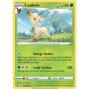 Sběratelská karetní hra Leafeon 013/189 - Astral Radiance Typ karty: Reverse Holo