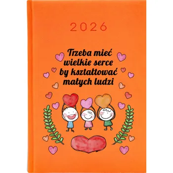 Kalendář Knižkový kalendář 2026 A5 oranžový