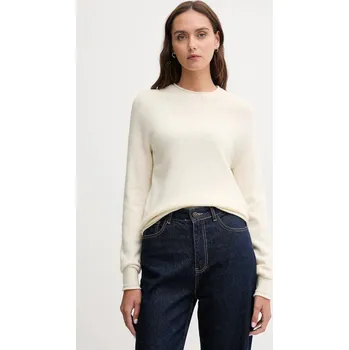 Dámský svetr Vlněný svetr Lacoste AF4160 béžová 01X, vel. 36