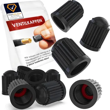 Čepička na ventilek Weidebach, sada čepiček na ventily, 10 ks