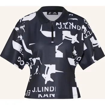 Dámská košile J.Lindeberg Dámská Funkční Polokošile, černá / bílá, 36