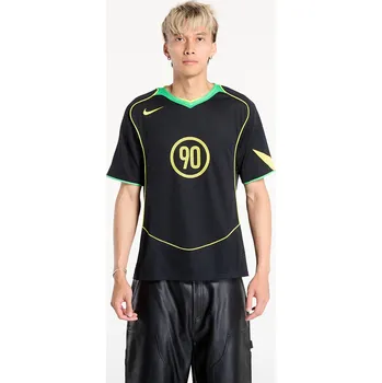 Cyklistika Dres Nike Total 90 Men's Dri-FIT Soccer Jersey Black/ Green Spark/ Opti Yellow XS