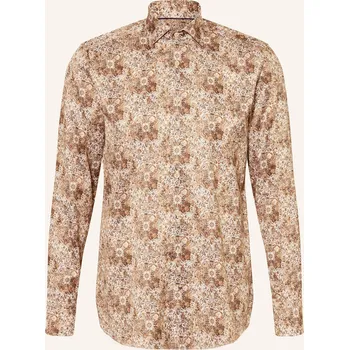 Pánská košile Olymp Signature Pánská Košile Signature Tailored Fit, hnědá /...