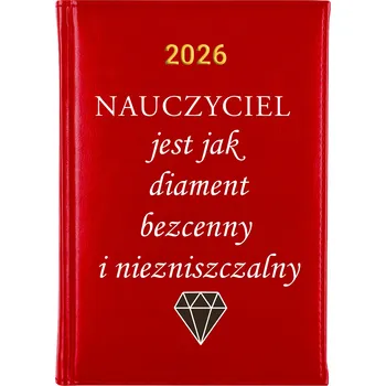 Kalendář Knižní kalendář 2026 A5 červený