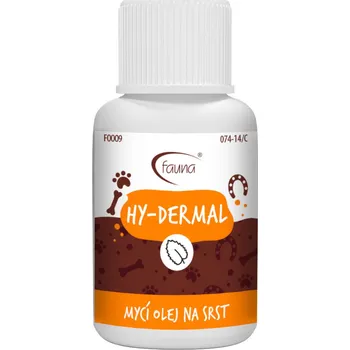 Kosmetika pro hlodavce AromaFauna Mycí olej HY-DERMAL na srst a citlivou pokožku 20 ml