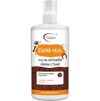 Kosmetika pro hlodavce AromaFauna Ústní olej FAUNA ORAL proti zápachu z tlamy 200 ml