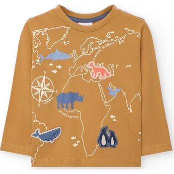 Chlapecké tričko Klučičí triko Boboli AROUND THE WORLD Velikost BOBOLI: 4 roky (104)