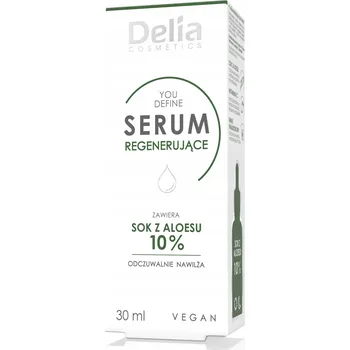 Pleťové sérum DELIA Regenerační sérum You Define s 10% šťávou z aloe vera, 30 ml