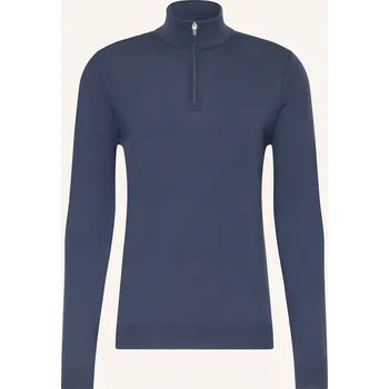 Pánský svetr Reiss Pánský Svetr Troyer Blackhall Z Merino Vlny, tmavě...