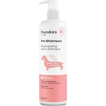 Kosmetika pro psa PurodoraLab Šampon pro psa hypoalergenní Objem: 500 ml