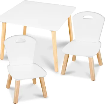 Hra na obchod Ricokids Dětský stolek se dvěma židlemi RC-848