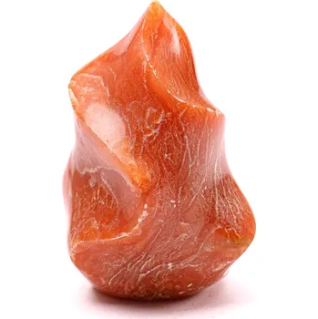 Drahý kámen Magieprirody.cz Plamen Karneol 105 x 70 mm 360 g přírodní kámen #K1489