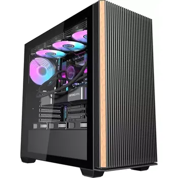 Darkflash DS900WS black + 4 fans