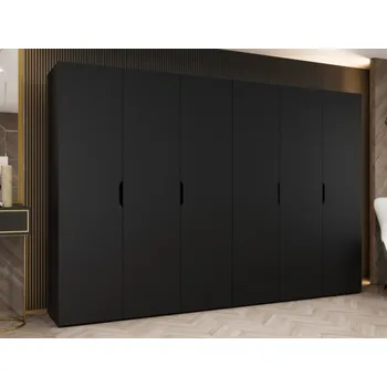 Šatní skříň Šatní skříň Umonca 300, Barva: černá MIRJAN 5903211427336