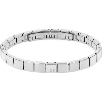 Šperk Calvin Klein Stylový ocelový náramek pro muže Architectural 35000488 + 2 měsíce na vrácení zboží