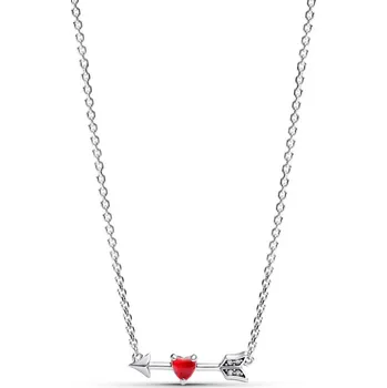 Náhrdelník Pandora Něžný stříbrný náhrdelník Šíp a srdce Moments 393669C01 50 cm + 2 měsíce na vrácení zboží