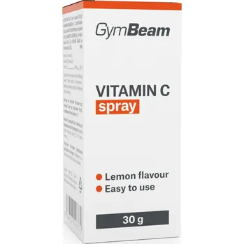 GymBeam Vitamin C Spray 30 g citrón