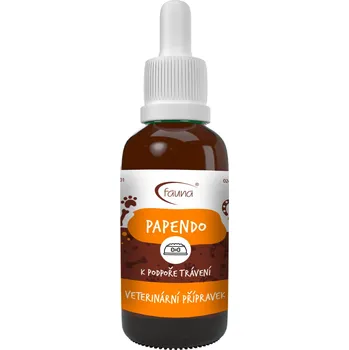 Kosmetika pro hlodavce AromaFauna Dietetický přípravek PAPENDO pro podporu trávení 50 ml