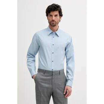 Košile Armani Exchange pánská, modrá barva, regular, s klasickým límcem, XM000494 AF14936 XM000494.AF14936 50X, vel. M