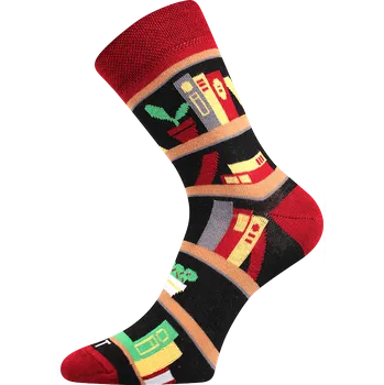 Pánské ponožky Ponožky - Knihy - velikost 39-42 (Velikost 39-42)